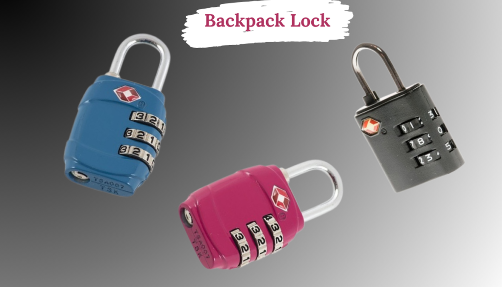 Best Backpack Lock for Travel