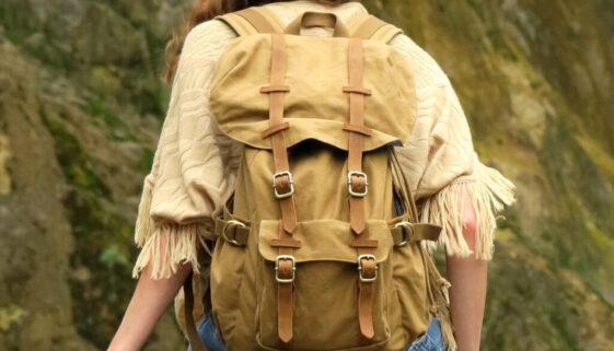 Vintage backpacks